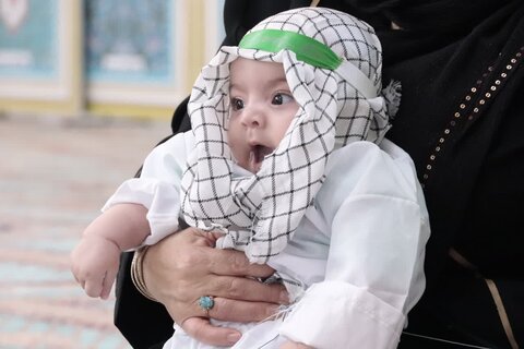 تصاویر/ همایش شیرخوارگان حسینی در تکاب