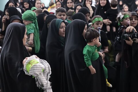 تصاویر/ همایش شیرخوارگان حسینی در تکاب