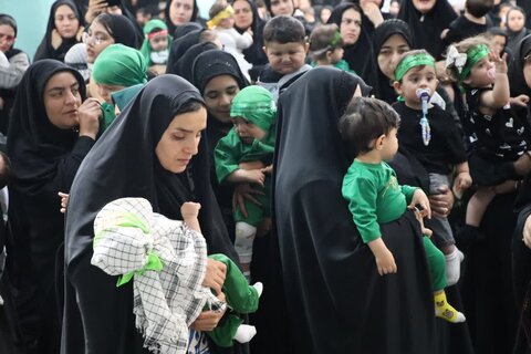تصاویر/ همایش شیرخوارگان حسینی در تکاب