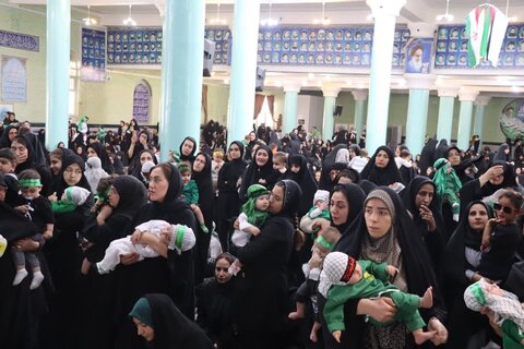 تصاویر/ همایش شیرخوارگان حسینی در تکاب