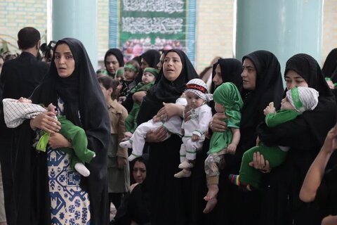 تصاویر/ همایش شیرخوارگان حسینی در تکاب