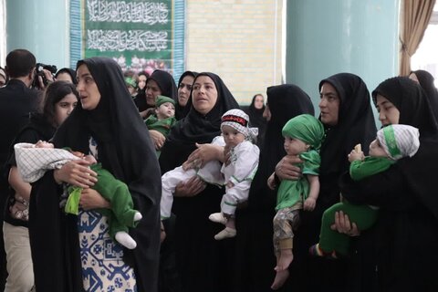 تصاویر/ همایش شیرخوارگان حسینی در تکاب