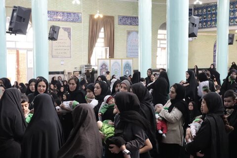 تصاویر/ همایش شیرخوارگان حسینی در تکاب