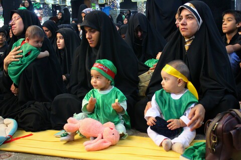 تصاویر/ مراسم شیرخوارگان حسینی در کرمان