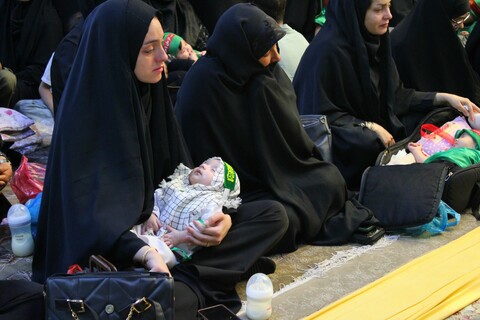 تصاویر/ مراسم شیرخوارگان حسینی در کرمان