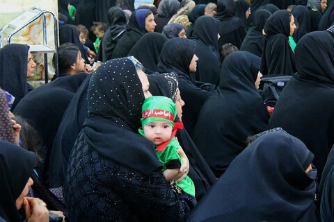 تصاویر/ مراسم شیرخوارگان حسینی در کرمان