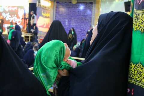 تصاویر/ مراسم شیرخوارگان حسینی در کرمان