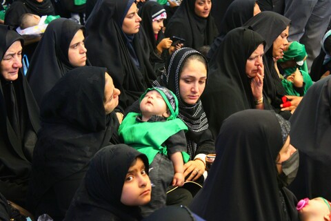 تصاویر/ مراسم شیرخوارگان حسینی در کرمان