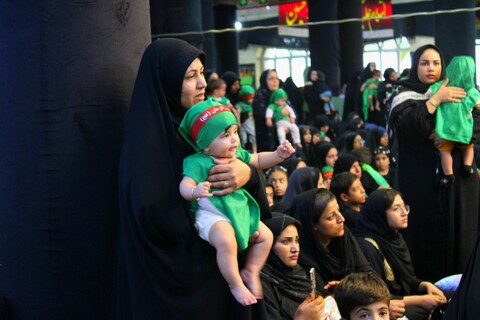 تصاویر/ مراسم شیرخوارگان حسینی در کرمان