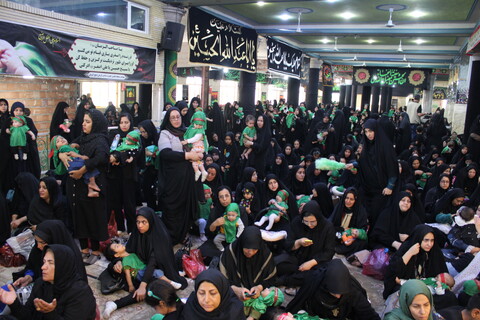 تصاویر/ مراسم شیرخوارگان حسینی در کرمان