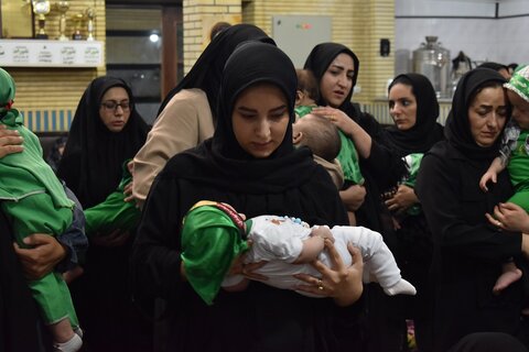 تصاویر/ همایش شیرخوارگان حسینی در مسجد یازهرا (س) ارومیه