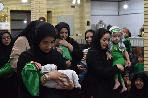 تصاویر/ همایش شیرخوارگان حسینی در مسجد یازهرا (س) ارومیه