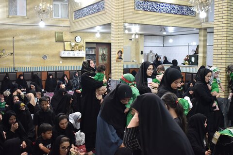 تصاویر/ همایش شیرخوارگان حسینی در مسجد یازهرا (س) ارومیه