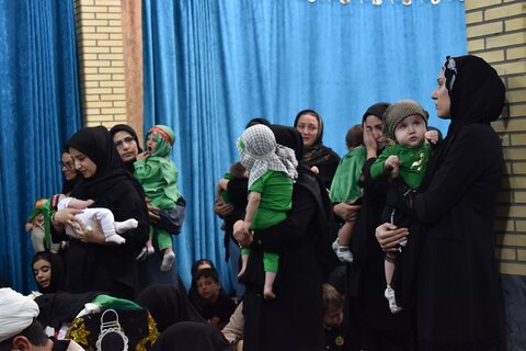 تصاویر/ همایش شیرخوارگان حسینی در مسجد یازهرا (س) ارومیه