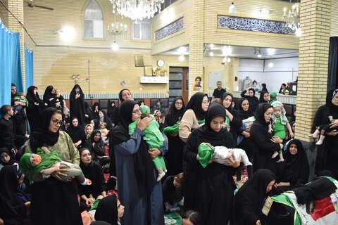 تصاویر/ همایش شیرخوارگان حسینی در مسجد یازهرا (س) ارومیه
