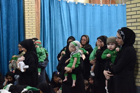 تصاویر/ همایش شیرخوارگان حسینی در مسجد یازهرا (س) ارومیه