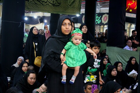 تصاویر/ مراسم شیرخوارگان حسینی در کرمان