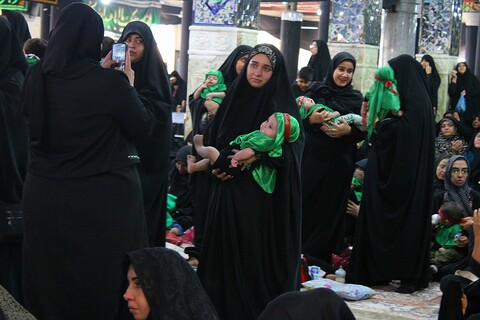 تصاویر/ مراسم شیرخوارگان حسینی در کرمان