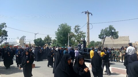 تصاویر/مراسم‌تشییع شهدای مدافع وطن در خمین