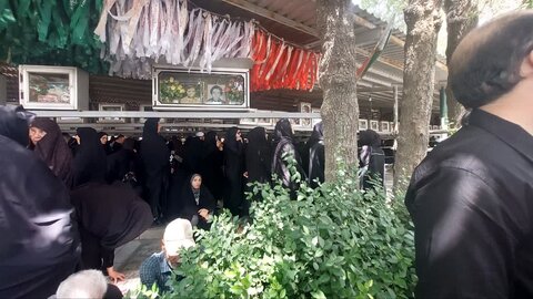 تصاویر/مراسم‌تشییع شهدای مدافع وطن در خمین