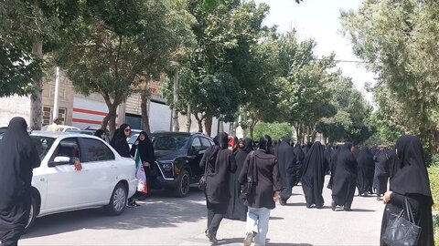 تصاویر/مراسم‌تشییع شهدای مدافع وطن در خمین