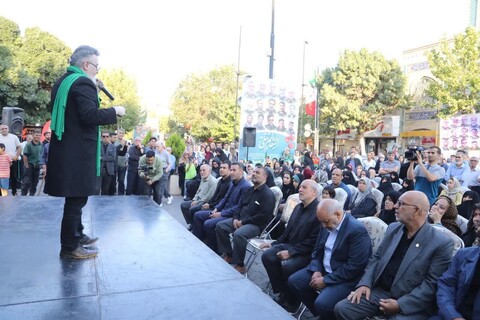 تصاویر/ سلام زنجانی ها به محرم