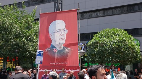 تصاویر/مراسم تشییع شهدای حملات رژیم صهیونیستی در مشهد مقدس