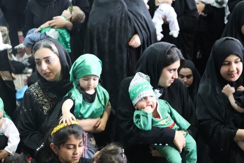 تصاویر/ همایش شیرخوارگان حسینی در شاهین دژ