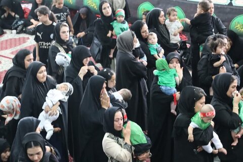 تصاویر/ همایش شیرخوارگان حسینی در شاهین دژ