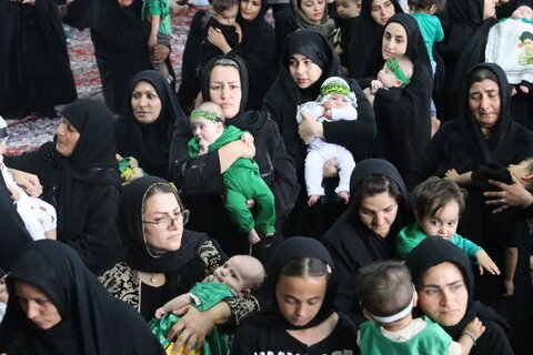 تصاویر/ همایش شیرخوارگان حسینی در شاهین دژ