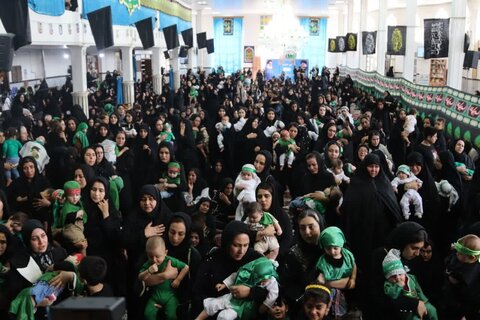 تصاویر/ همایش شیرخوارگان حسینی در شاهین دژ
