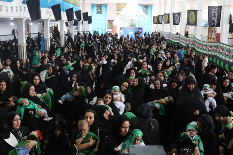 تصاویر/ همایش شیرخوارگان حسینی در شاهین دژ