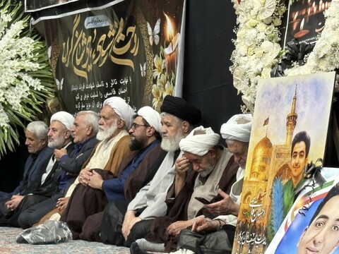 تصاویر / مراسم بزرگداشت شهید نوجوان احسان قاسمی