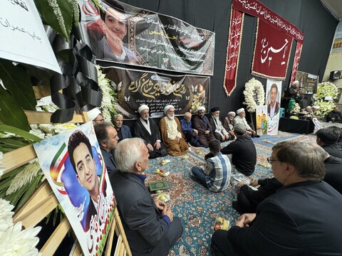 تصاویر / مراسم بزرگداشت شهید نوجوان احسان قاسمی