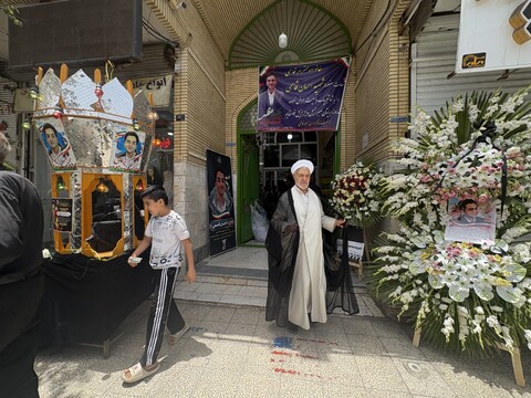 تصاویر / مراسم بزرگداشت شهید نوجوان احسان قاسمی