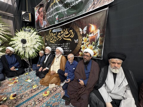 تصاویر / مراسم بزرگداشت شهید نوجوان احسان قاسمی