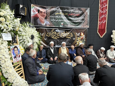 تصاویر / مراسم بزرگداشت شهید نوجوان احسان قاسمی