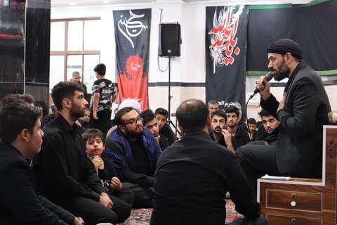 تصاویر/ مراسم اولین شب عزاداری امام حسین (ع) در نقده