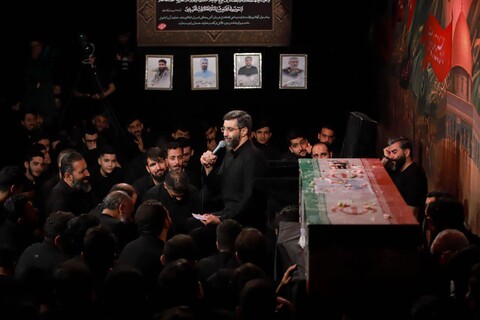 تصاویر|شب اول مراسم عزاداری هیئت فدائیان حسین اصفهان
