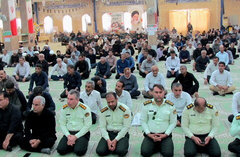 نمازجمعه بندر دیر به روایت تصویر