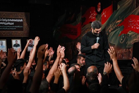 تصاویر|شب اول مراسم عزاداری هیئت فدائیان حسین اصفهان