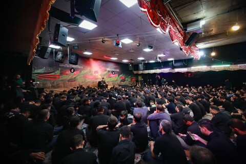 تصاویر|شب اول مراسم عزاداری هیئت فدائیان حسین اصفهان