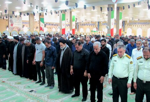 نمازجمعه بندر دیر به روایت تصویر