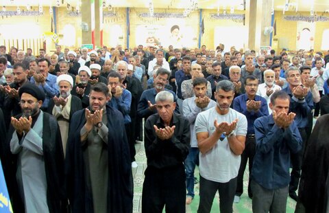 نمازجمعه بندر دیر به روایت تصویر