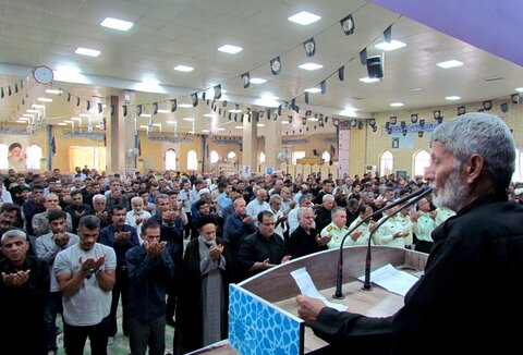 نمازجمعه بندر دیر به روایت تصویر