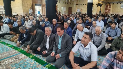 تصاویر/ اقامه نماز جمعه در شهرستان ایوان