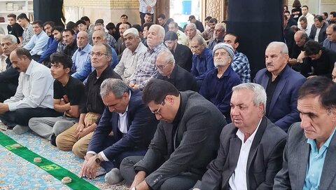 تصاویر/ اقامه نماز جمعه در شهرستان ایوان