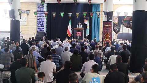 تصاویر/ اقامه نماز جمعه در شهرستان ایوان