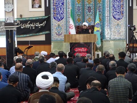 تصاویر/ آیین عبادی سیاسی نماز جمعه چهاربرج