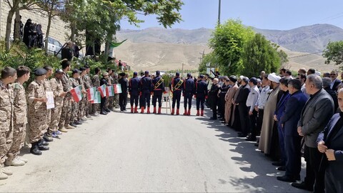 تصاویر/ مراسم تشییع پیکر شهید مدافع وطن در خلخال